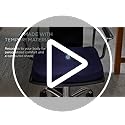 Tempur-Pedic Seat Cushion, Medium , Dark Navy Blue - Image 6