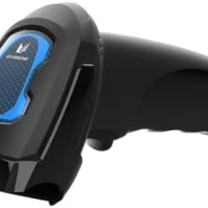 Professional 1D & 2D Barcode Scanner – USB Wired Handheld QR Code Reader – Fast, Accurate POS Retail Inventory Warehouse Scanner – Plug & Play for Windows/Mac/Linux (Black)